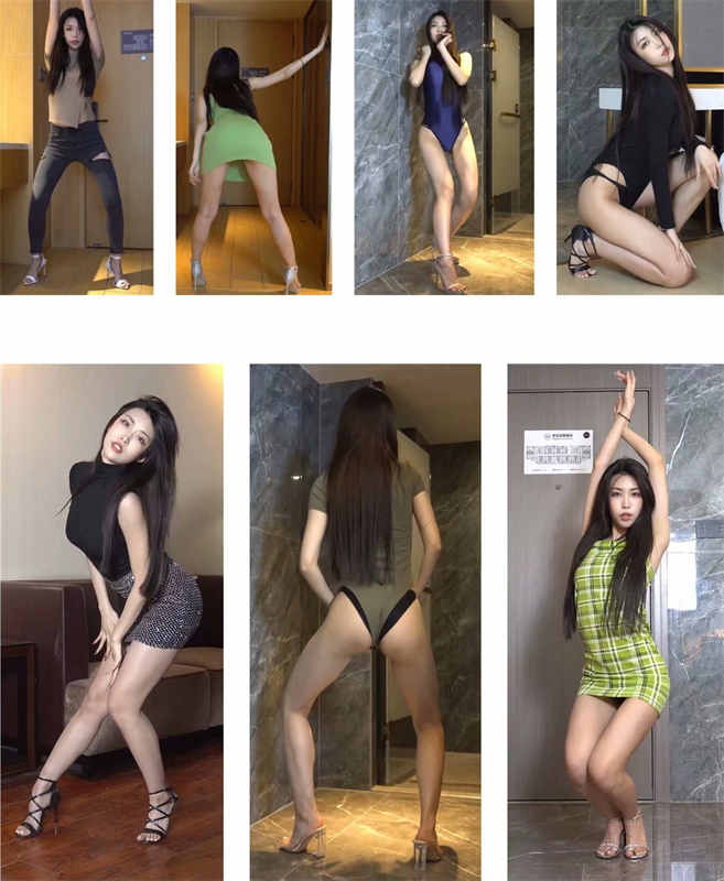 TK舞社 雯雯 合集第三套 14部 4K