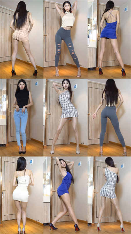 TK舞社 雯雯 合集第十九套 17部 4K