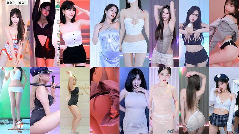[主播]AfreecaTv韩国BJ 23年7月27日录制舞蹈合集