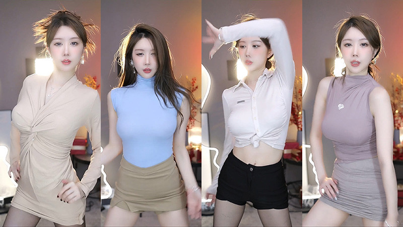 [小姐姐]抖音迷人的黎闪电直播舞蹈合集[36v/5.2G]