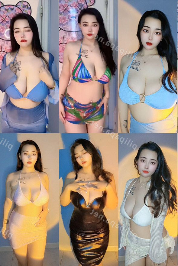 快手刘貂蝉付费高端定制热舞情趣泳装68V