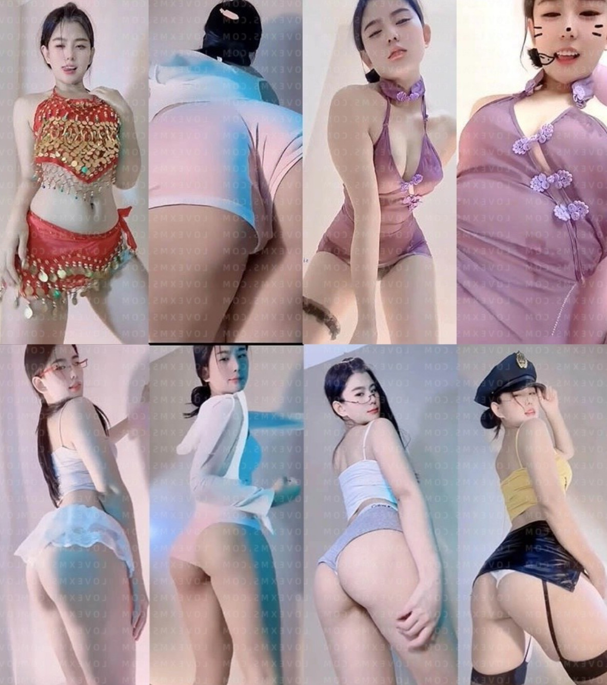 快手主播 – 李漂亮 付费群定制热舞合集[31V-1.7G]